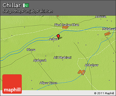 Physical 3D Map of Chillar