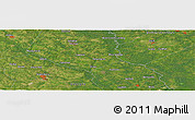 Satellite Panoramic Map of the area around 32° 36' 26" N, 81° 31' 30" W