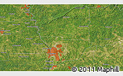 Satellite 3D Map of the area around 32° 36' 26" N, 84° 55' 30" W