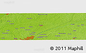 Physical Panoramic Map of the area around 32° 36' 26" N, 90° 1' 30" W