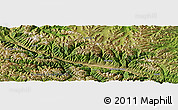 Satellite Panoramic Map of the area around 32° 36' 26" N, 97° 49' 29" E