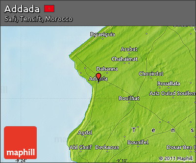 Physical Map of Addada