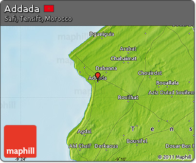 Physical Map of Addada