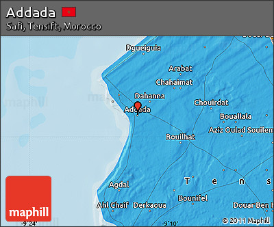 Political Map of Addada