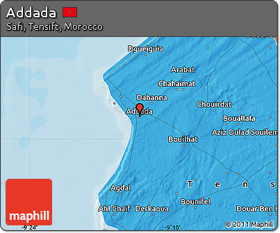 Political Map of Addada