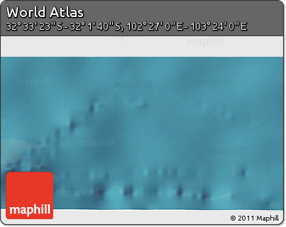 Satellite 3D Map of the Area around 32° 17' 31" S, 102° 55' 30" E