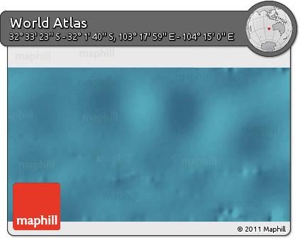 Satellite 3D Map of the Area around 32° 17' 31" S, 103° 46' 30" E