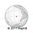 Outline Map of the Area around 32° 17' 31" S, 106° 10' 30" W, rectangular outline