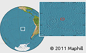 Satellite Location Map of the area around 32° 17' 31" S, 107° 52' 30" W