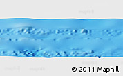 Shaded Relief Panoramic Map of the area around 32° 17' 31" S, 108° 43' 29" W