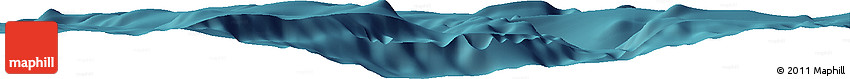 Satellite Horizon Map of the Area around 32° 17' 31" S, 109° 34' 29" W