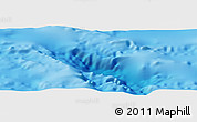 Physical Panoramic Map of the area around 32° 17' 31" S, 109° 34' 29" W