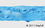 Shaded Relief Panoramic Map of the area around 32° 17' 31" S, 110° 25' 30" W