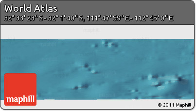 Satellite Panoramic Map of the Area around 32° 17' 31" S, 112° 16' 30" E