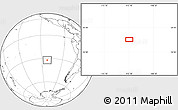 Blank Location Map of the area around 32° 17' 31" S, 112° 7' 30" W