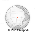 Outline Map of the Area around 32° 17' 31" S, 112° 58' 29" W, rectangular outline