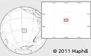 Blank Location Map of the area around 32° 17' 31" S, 113° 49' 29" W
