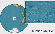 Satellite Location Map of the area around 32° 17' 31" S, 113° 49' 29" W