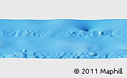 Physical Panoramic Map of the area around 32° 17' 31" S, 113° 49' 29" W