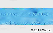 Shaded Relief Panoramic Map of the area around 32° 17' 31" S, 113° 49' 29" W