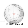 Outline Map of the Area around 32° 17' 31" S, 115° 31' 30" W, rectangular outline