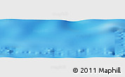 Shaded Relief Panoramic Map of the area around 32° 17' 31" S, 115° 31' 30" W