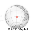 Outline Map of the Area around 32° 17' 31" S, 116° 22' 30" W, rectangular outline