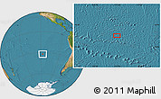 Satellite Location Map of the area around 32° 17' 31" S, 117° 13' 29" W