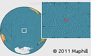 Satellite Location Map of the area around 32° 17' 31" S, 140° 10' 30" W