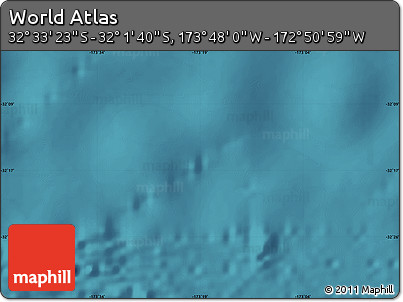 Satellite Map of the Area around 32° 17' 31" S, 173° 19' 29" W