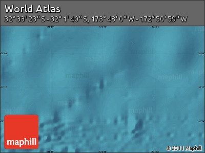 Satellite Map of the Area around 32° 17' 31" S, 173° 19' 29" W