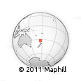 Outline Map of the Area around 32° 17' 31" S, 175° 10' 30" E, rectangular outline