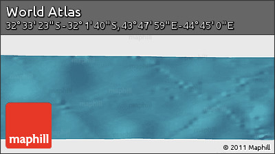 Satellite Panoramic Map of the Area around 32° 17' 31" S, 44° 16' 29" E