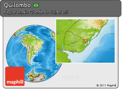 Physical Location Map of Quilombo