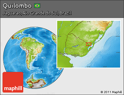 Physical Location Map of Quilombo