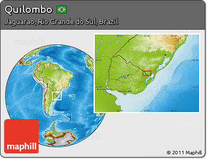 Physical Location Map of Quilombo