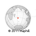 Outline Map of the Area around 32° 17' 31" S, 63° 49' 30" E, rectangular outline