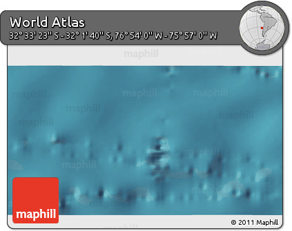 Satellite 3D Map of the Area around 32° 17' 31" S, 76° 25' 30" W