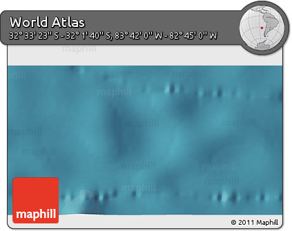 Satellite 3D Map of the Area around 32° 17' 31" S, 83° 13' 29" W
