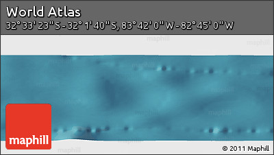 Satellite Panoramic Map of the Area around 32° 17' 31" S, 83° 13' 29" W