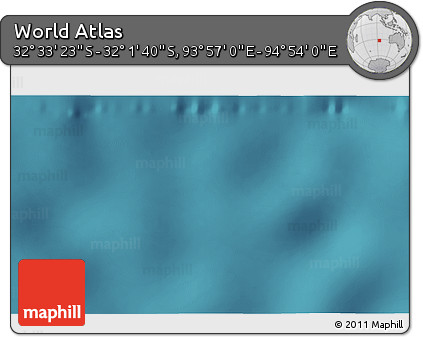 Satellite 3D Map of the Area around 32° 17' 31" S, 94° 25' 30" E