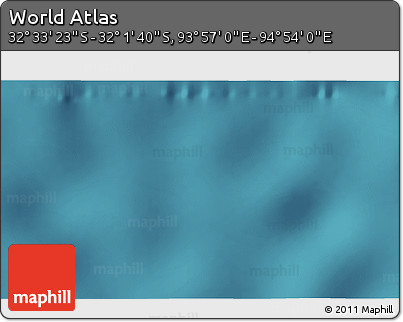 Satellite 3D Map of the Area around 32° 17' 31" S, 94° 25' 30" E