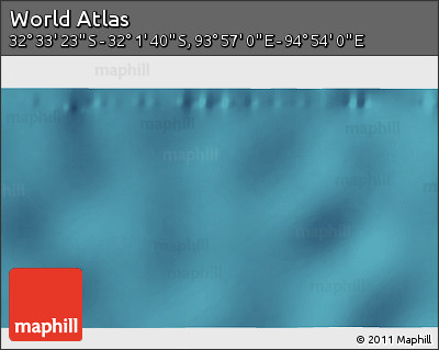 Satellite 3D Map of the Area around 32° 17' 31" S, 94° 25' 30" E