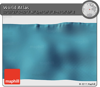 Satellite 3D Map of the Area around 32° 17' 31" S, 96° 7' 30" E