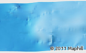 Physical 3D Map of the area around 32° 45' 51" S, 0° 46' 30" W