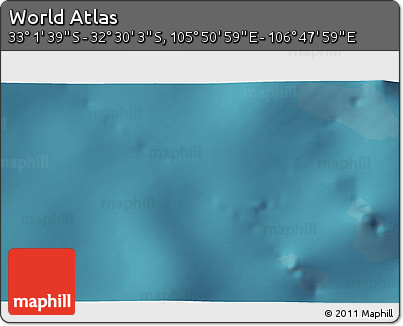 Satellite 3D Map of the Area around 32° 45' 51" S, 106° 19' 29" E