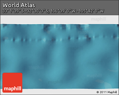 Satellite 3D Map of the Area around 32° 45' 51" S, 106° 10' 30" W