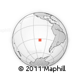 Outline Map of the Area around 32° 45' 51" S, 106° 10' 30" W, rectangular outline