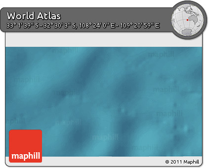 Satellite 3D Map of the Area around 32° 45' 51" S, 108° 52' 30" E