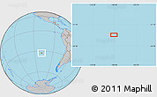 Gray Location Map of the area around 32° 45' 51" S, 108° 43' 29" W